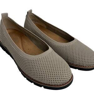 Easy Spirit Kellina Slip On Flats Size 7W Wide Mesh Lightweight round Toe Shoes